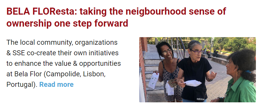 BELA FLOResta: taking the neigbourhood sense of ownership one step forward