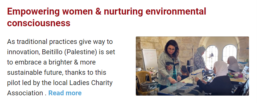 Empowering women & nurturing environmental consciousness