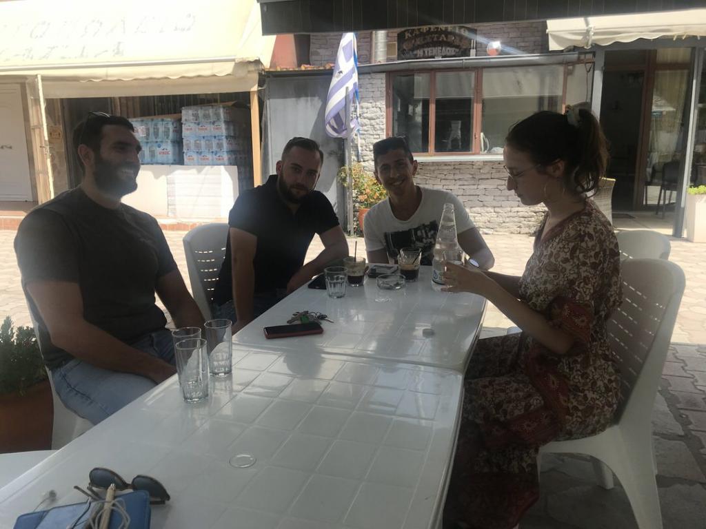 Training session for farmers in the Halkidiki Region